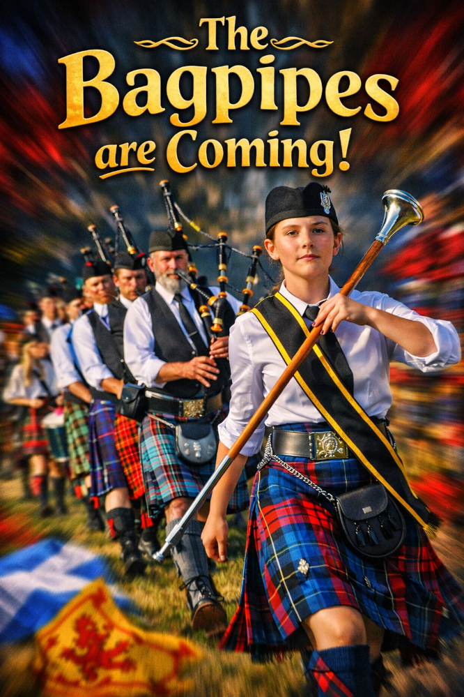 Bagpipes are coming!